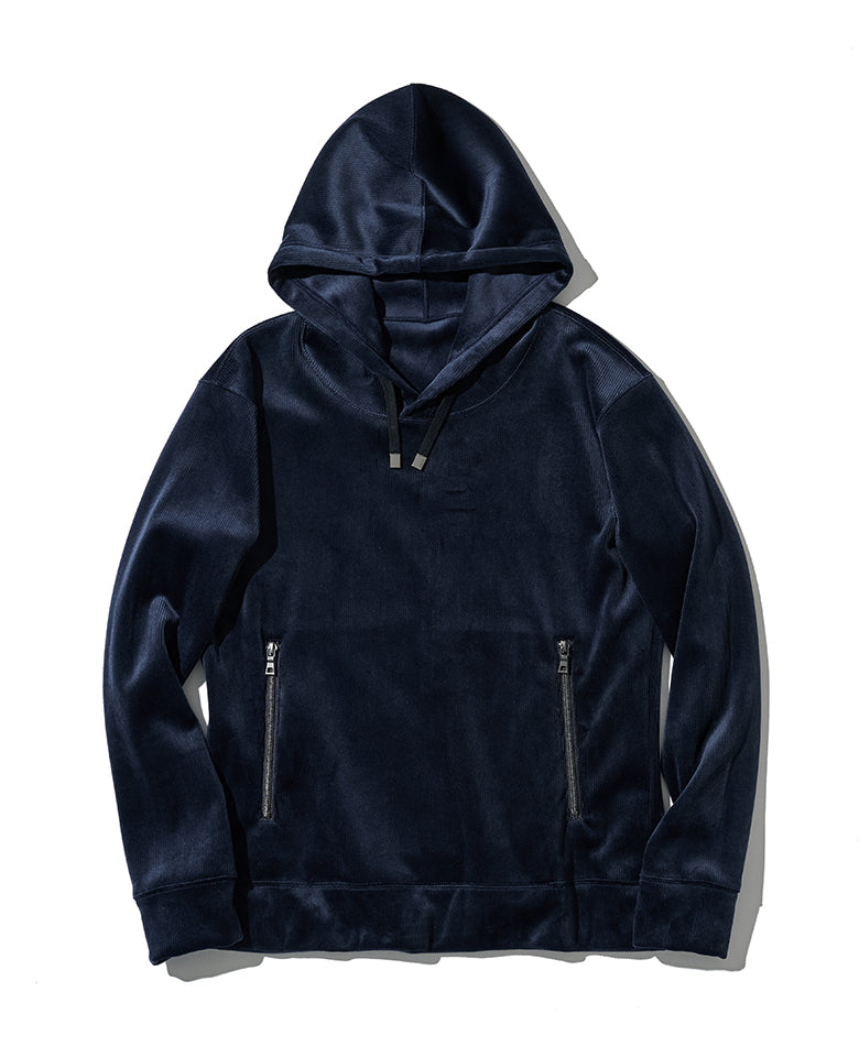 ストライプフリースセットアップ（ネイビー）