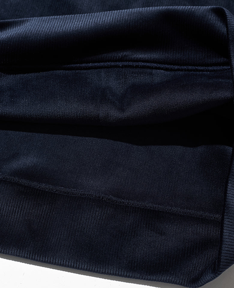 ストライプフリースセットアップ（ネイビー）