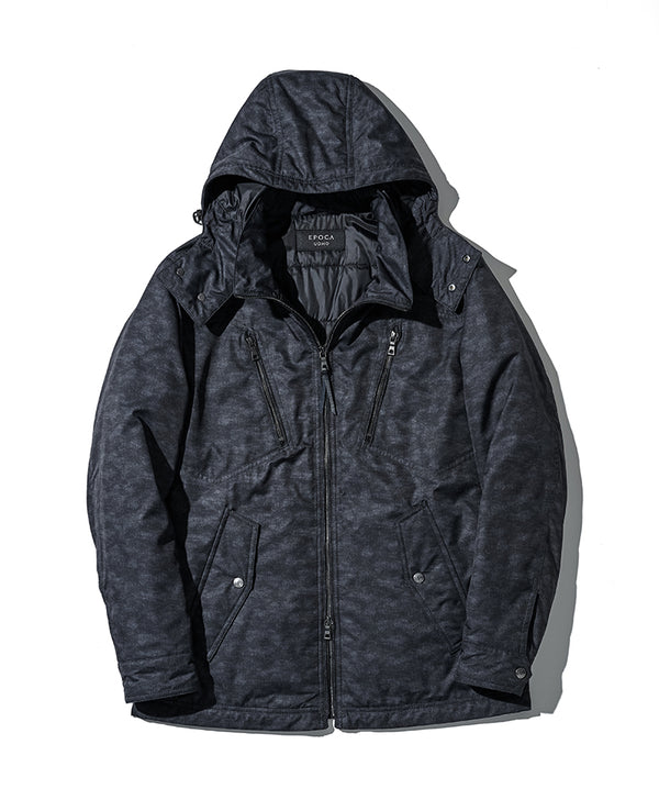 光電子わたラインカモフラブルゾン