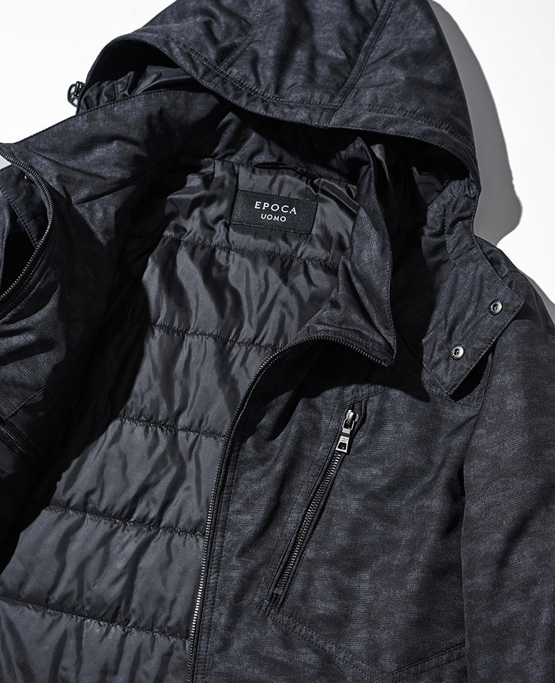 光電子わたラインカモフラブルゾン