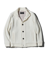 裏付きニットアウター