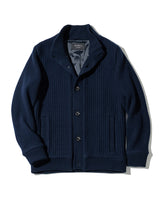 裏付きニットアウター