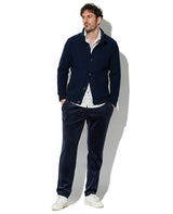 ストライプフリースパンツ