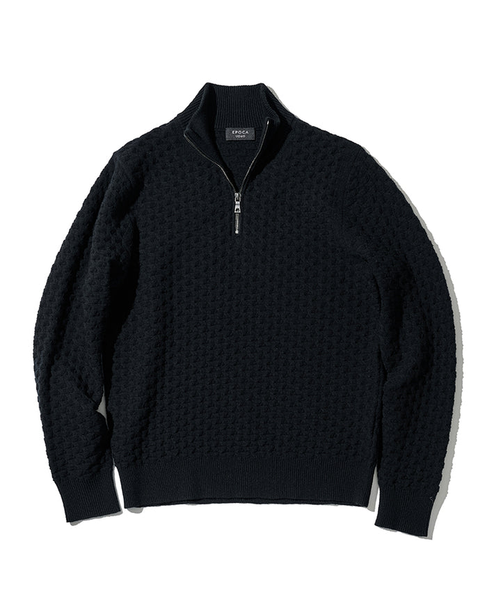 ハーフジップニット – 買えるLEON