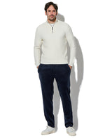 ストライプフリースパンツ