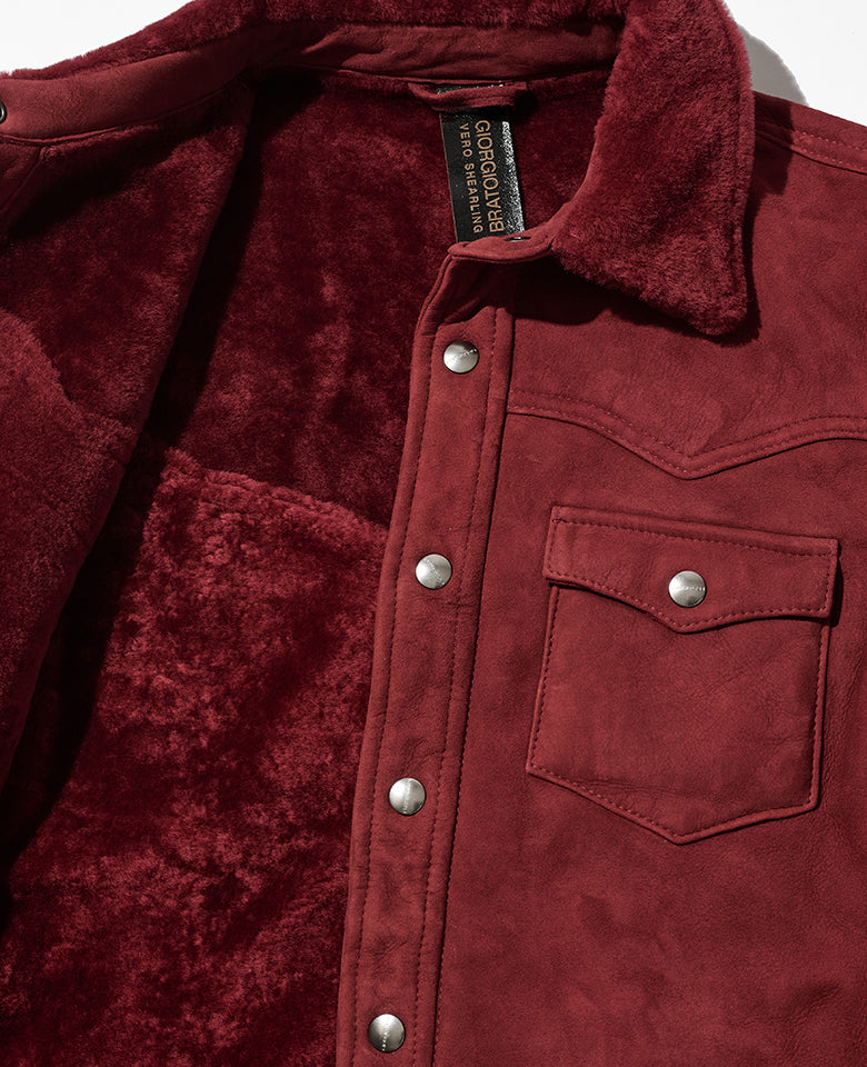 ボアカラージャケット