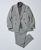 ライトグレーセットアップフルコーディネート3点セット