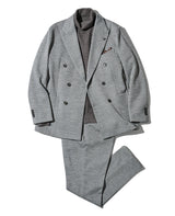 ライトグレーセットアップフルコーディネート3点セット