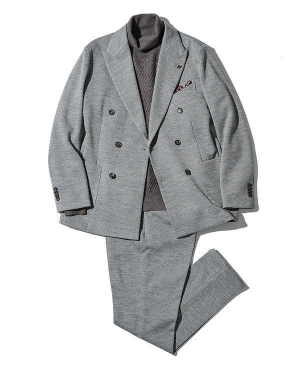 ライトグレーセットアップフルコーディネート3点セット