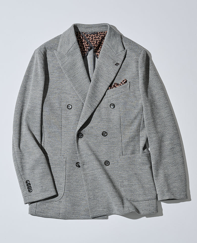 ライトグレーセットアップフルコーディネート3点セット