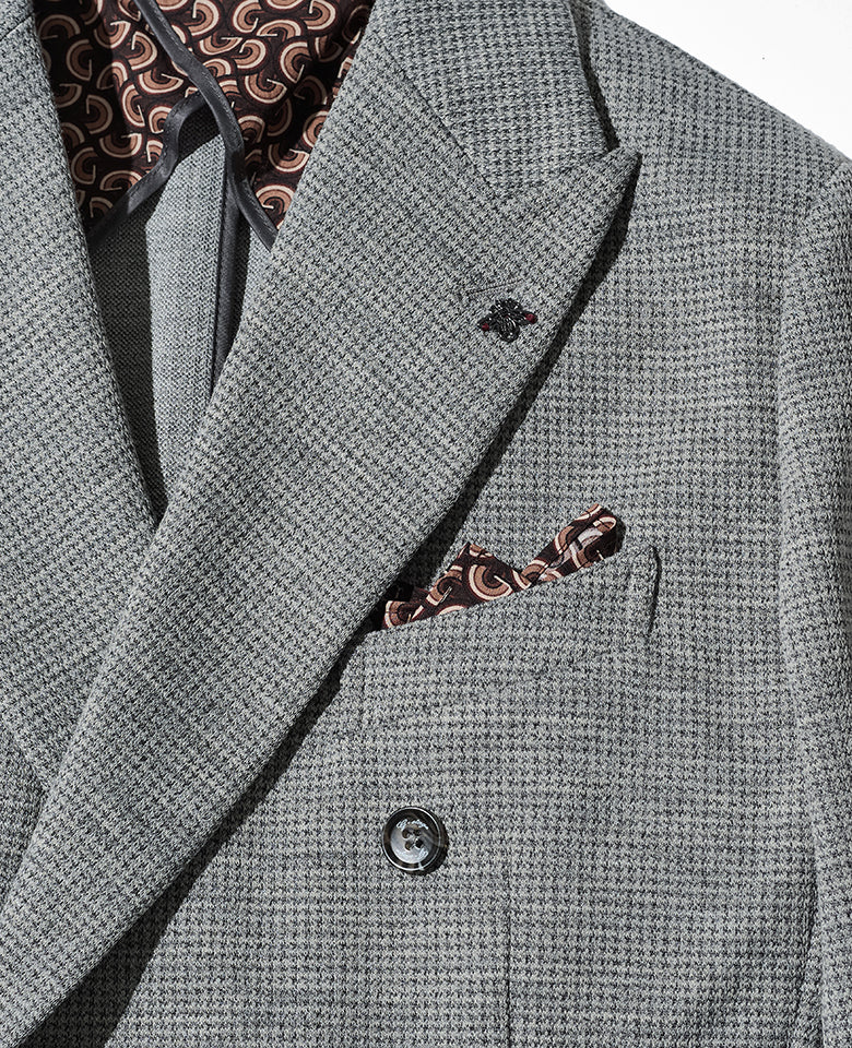 ライトグレーセットアップフルコーディネート3点セット