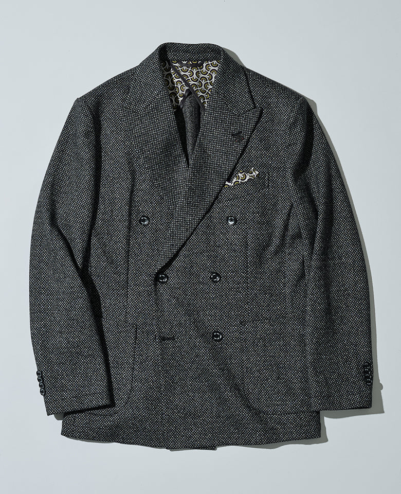 グレーセットアップフルコーディネート3点セット