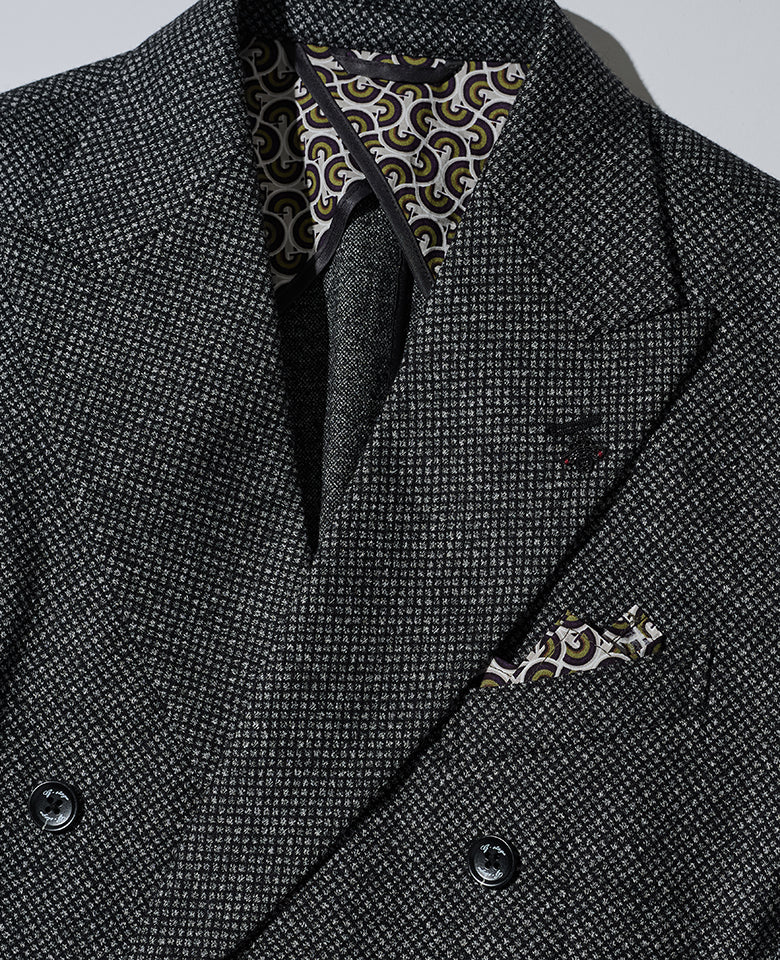 グレーセットアップフルコーディネート3点セット