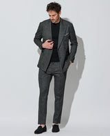 グレーセットアップフルコーディネート3点セット