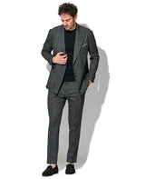 グレーセットアップフルコーディネート3点セット