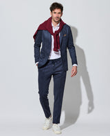 ネイビーセットアップフルコーディネート4点セット