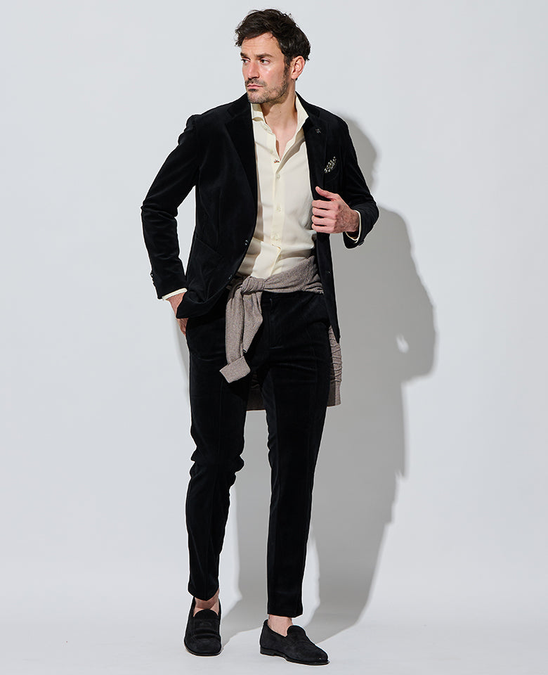 ブラックセットアップフルコーディネート4点セット