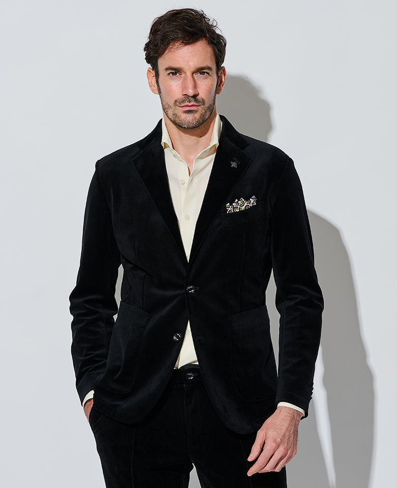 ブラックセットアップフルコーディネート4点セット