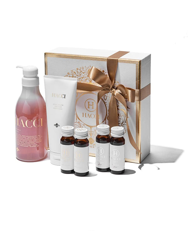 Body wash &amp; body cream &amp; beauty drink gift box
