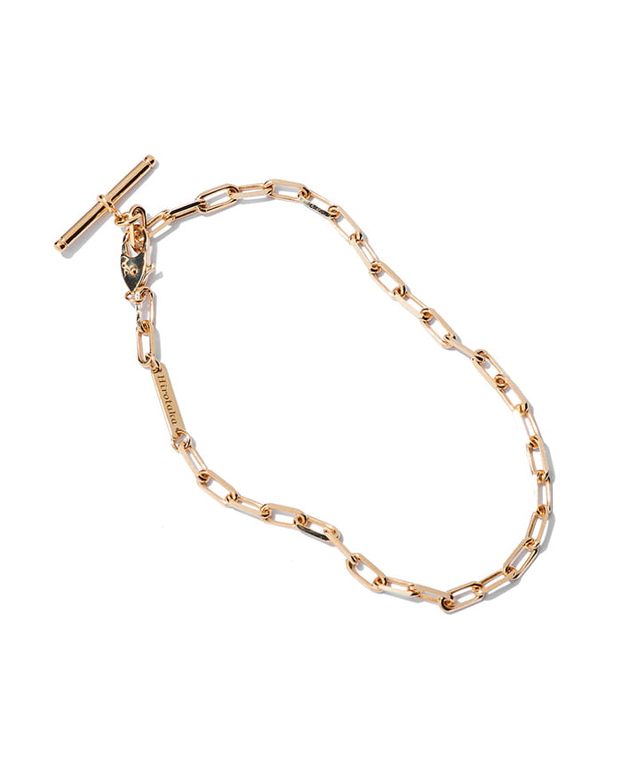 Hirotaka K18 ラダー チェーンブレスレット K18 ALL ABOUT BASICS ラダー チェーン ブレスレット