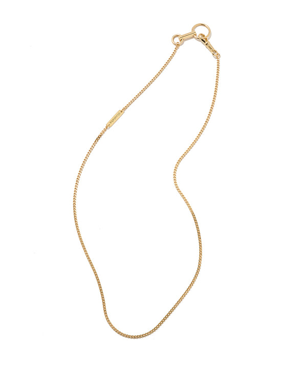 オールアバウトベーシック ダブルリングチェーンネックレス