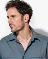 オールアバウトベーシック ダブルリングチェーンネックレス