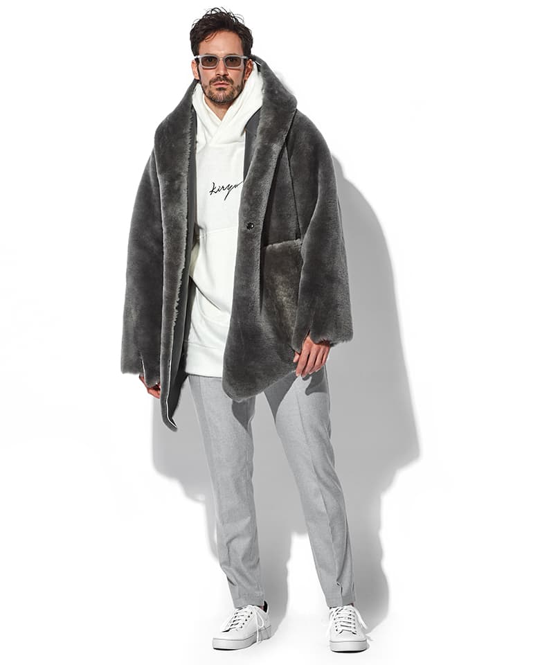 shearling coat