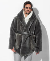 shearling coat