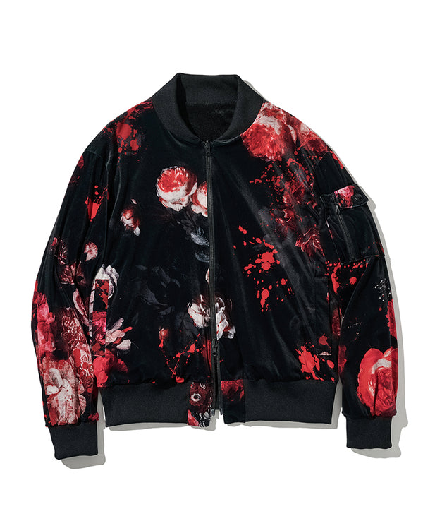 リバーシブルブルゾン