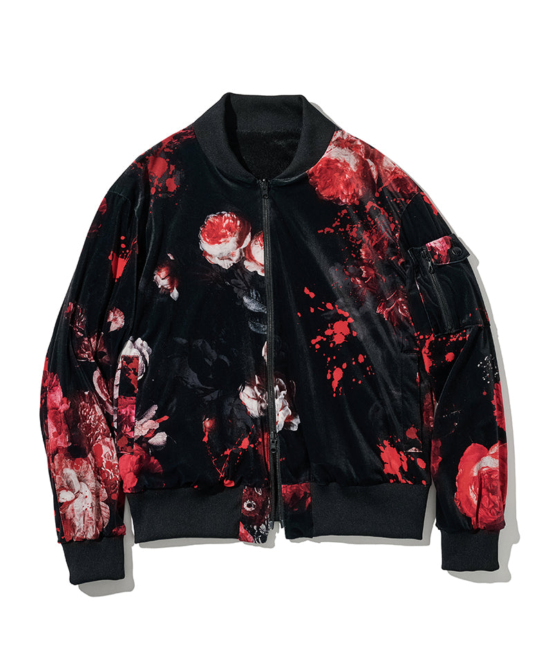 リバーシブルブルゾン