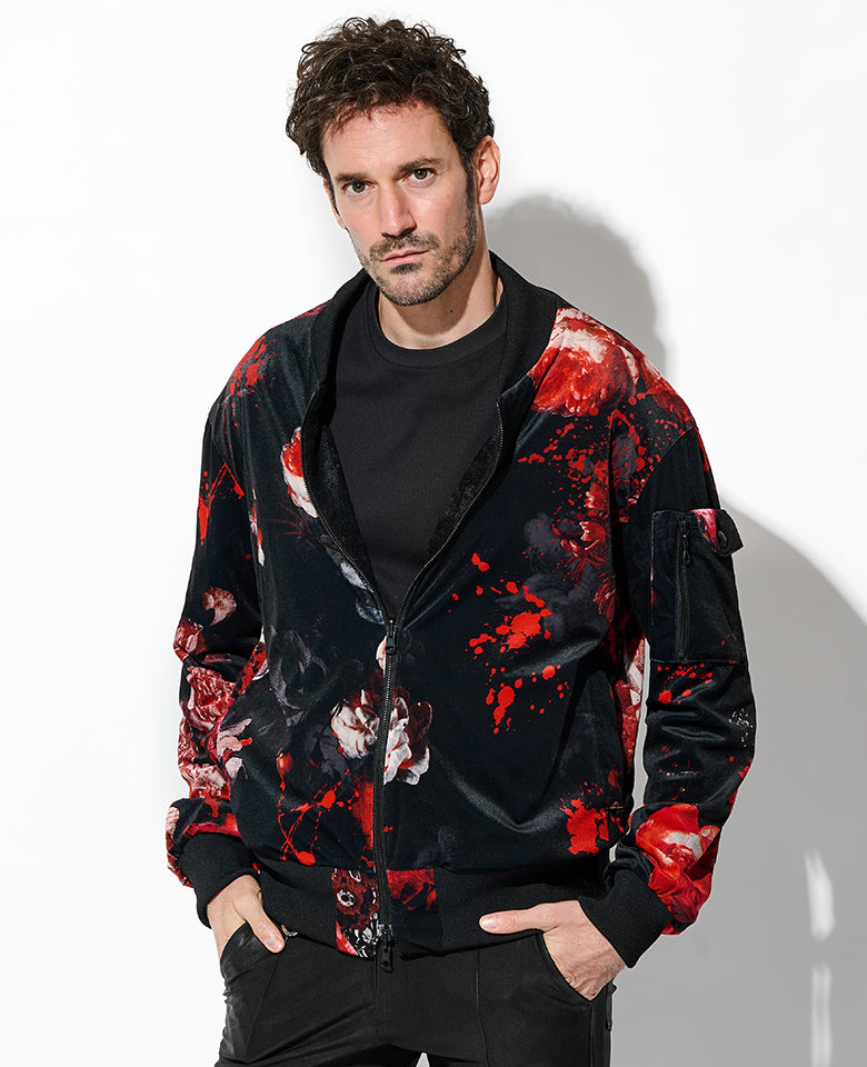 リバーシブルブルゾン