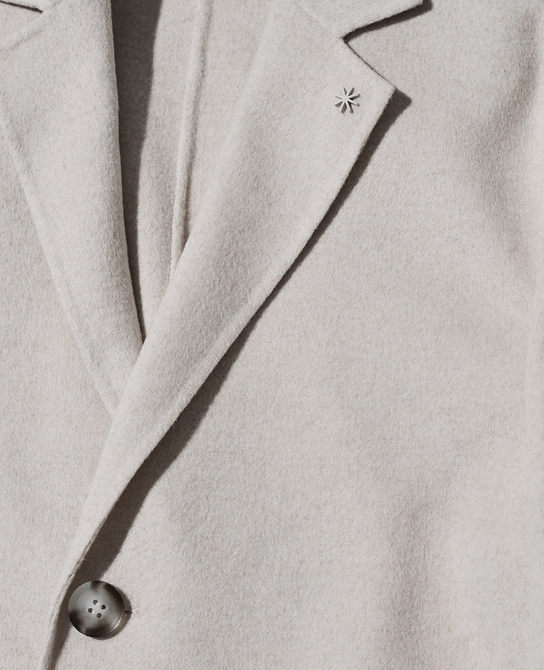 1枚仕立てチェスターコート