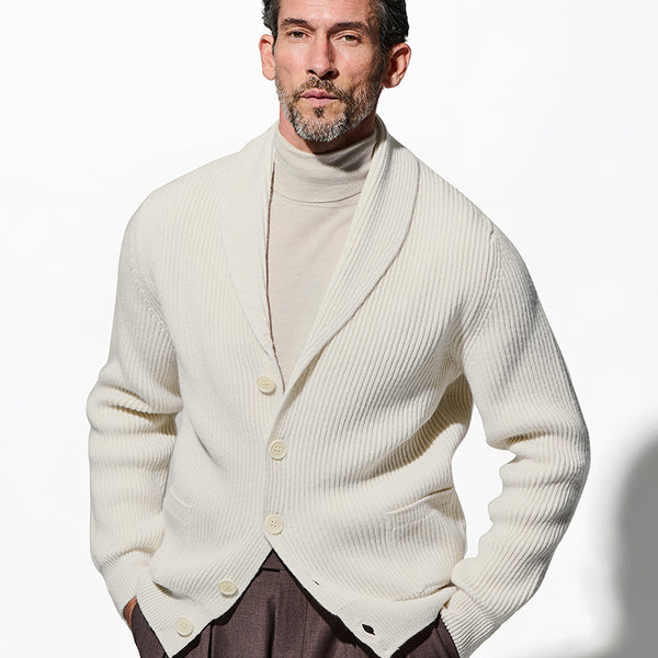 ショールカラーカーディガン – 買えるLEON