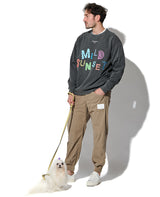 コーデュロイテーパードパンツ