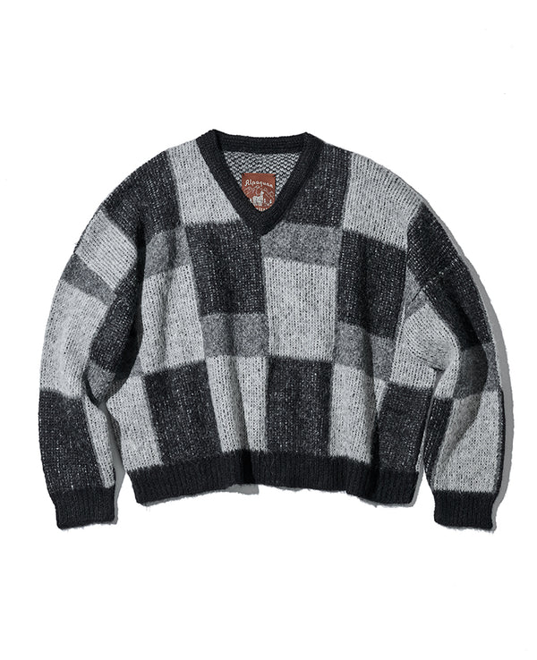 サンタモニカ シャギー Vネックセーター