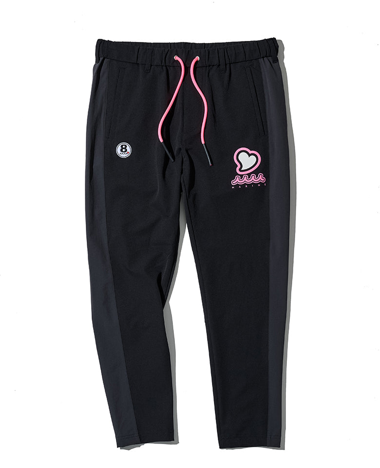 ACANTHUS × muta MARINE スウィートロゴサイドラインパンツ