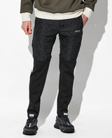 ジオメトリックウェーブ キルティングパンツ