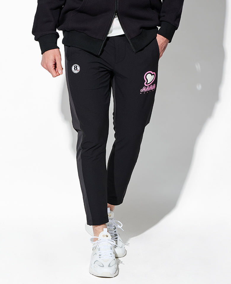 ACANTHUS × muta MARINE スウィートロゴサイドラインパンツ