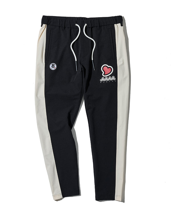 ACANTHUS × muta MARINE スウィートロゴサイドラインパンツ – 買えるLEON