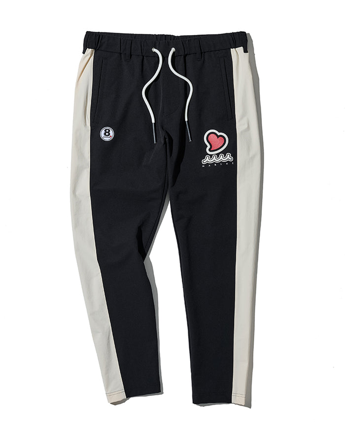 ACANTHUS × muta MARINE スウィートロゴサイドラインパンツ – 買えるLEON