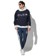 ACANTHUS × muta MARINE スウィートロゴサイドラインパンツ