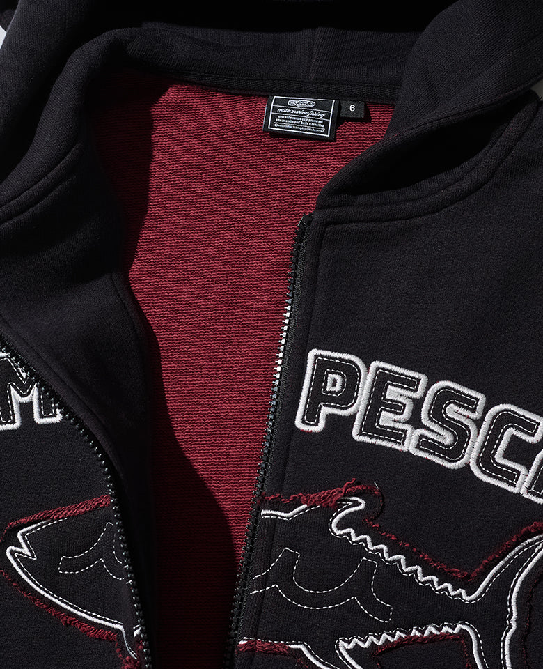 MMF スウェットジップパーカー