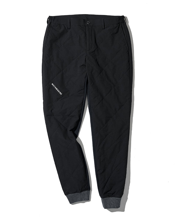 キルティング リブパンツ