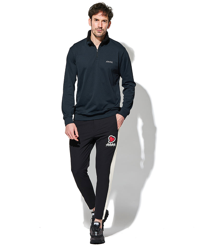 ACANTHUS × muta MARINE スウィートロゴサイドラインパンツ