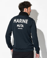 ボアネック ハーフジップ プルオーバー