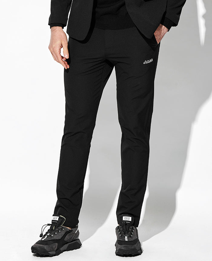 ストレッチナイロンセットアップ(ブラック) – 買えるLEON