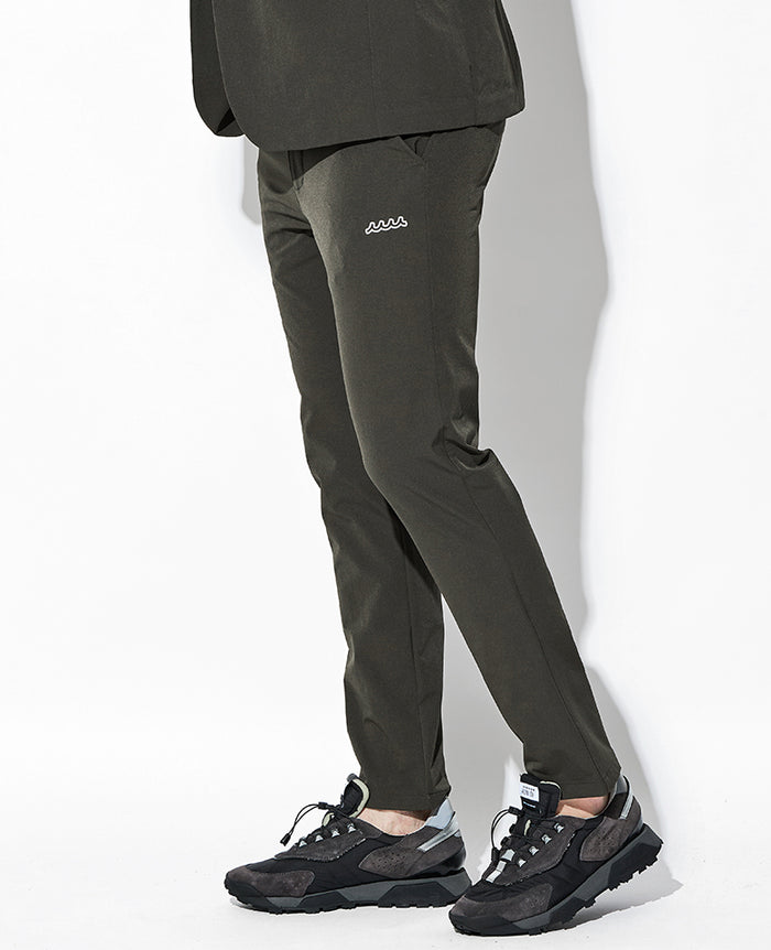 ストレッチナイロンセットアップ(カーキ) – 買えるLEON