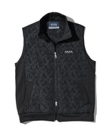 ジオメトリックウェーブ キルティングベスト