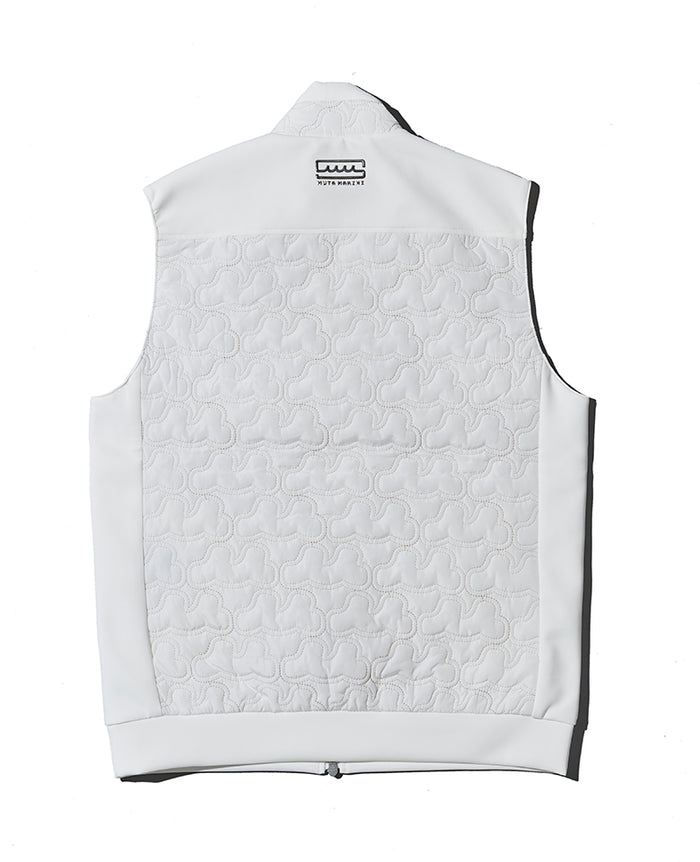 ジオメトリックウェーブ キルティングベスト – 買えるLEON
