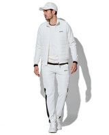 ジオメトリックウェーブ キルティングベスト